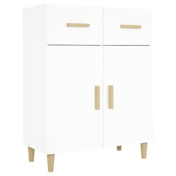 vidaXL Sideboard Weiß 69,5x34x89 cm Holzwerkstoff