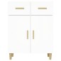 vidaXL Sideboard Weiß 69,5x34x89 cm Holzwerkstoff vidaXL Sideboard Weiß 69,5x34x89 cm Holzwerkstoff