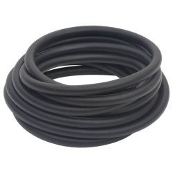 vidaXL Hybrid-Luftschlauch Schwarz 0,6" 2 m Gummi und PVC