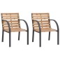 vidaXL Gartenstühle 2 Stk. Massivholz Tanne vidaXL Gartenstühle 2 Stk. Massivholz Tanne