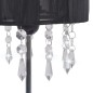 vidaXL Schreibtischlampe Schwarz Rund E27 vidaXL Schreibtischlampe Schwarz Rund E27