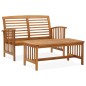 vidaXL 2-tlg. Garten-Lounge-Set Massivholz Akazie vidaXL 2-tlg. Garten-Lounge-Set Massivholz Akazie