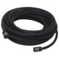 vidaXL Tropfschlauch Schwarz 0,6" 25 m Gummi vidaXL Tropfschlauch Schwarz 0,6" 25 m Gummi
