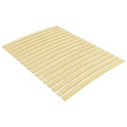 vidaXL Lattenrost mit 17 Latten 90x200 cm