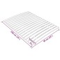 vidaXL Lattenrost mit 17 Latten 90x200 cm vidaXL Lattenrost mit 17 Latten 90x200 cm