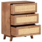 vidaXL Sideboard 61x35x76 cm Massivholz Mango vidaXL Sideboard 61x35x76 cm Massivholz Mango