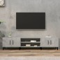 vidaXL TV-Schrank Betongrau 180x31,5x40 cm Holzwerkstoff vidaXL TV-Schrank Betongrau 180x31,5x40 cm Holzwerkstoff