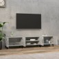 vidaXL TV-Schrank Betongrau 180x31,5x40 cm Holzwerkstoff vidaXL TV-Schrank Betongrau 180x31,5x40 cm Holzwerkstoff
