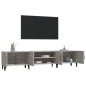 vidaXL TV-Schrank Betongrau 180x31,5x40 cm Holzwerkstoff vidaXL TV-Schrank Betongrau 180x31,5x40 cm Holzwerkstoff
