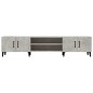 vidaXL TV-Schrank Betongrau 180x31,5x40 cm Holzwerkstoff vidaXL TV-Schrank Betongrau 180x31,5x40 cm Holzwerkstoff