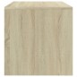 vidaXL TV-Schrank Weiß und Sonoma-Eiche 100x40x40 cm Holzwerkstoff vidaXL TV-Schrank Weiß und Sonoma-Eiche 100x40x40 cm Holzwerkstoff