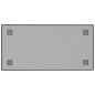 vidaXL Magnettafel Wandmontage Schwarz 60x30 cm Hartglas vidaXL Magnettafel Wandmontage Schwarz 60x30 cm Hartglas