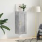 vidaXL Wandschrank Betongrau 34,5x34x90 cm Holzwerkstoff vidaXL Wandschrank Betongrau 34,5x34x90 cm Holzwerkstoff