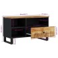 vidaXL TV-Schrank 80x33x46 cm Massivholz Mango & Holzwerkstoff vidaXL TV-Schrank 80x33x46 cm Massivholz Mango & Holzwerkstoff
