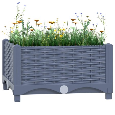 vidaXL Hochbeet 40x40x23 cm Polypropylen