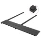 WPC Massive Terrassendielen mit Zubehör 25 m² 4 m Schwarz WPC Massive Terrassendielen mit Zubehör 25 m² 4 m Schwarz