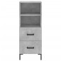 vidaXL Sideboard Betongrau 34,5x34x90 cm Holzwerkstoff vidaXL Sideboard Betongrau 34,5x34x90 cm Holzwerkstoff