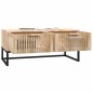 vidaXL Couchtisch 80x40x35 cm Holzwerkstoff und Eisen vidaXL Couchtisch 80x40x35 cm Holzwerkstoff und Eisen