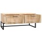 vidaXL Couchtisch 80x40x35 cm Holzwerkstoff und Eisen vidaXL Couchtisch 80x40x35 cm Holzwerkstoff und Eisen