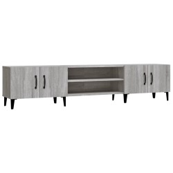 vidaXL TV-Schrank Grau Sonoma 180x31,5x40 cm Holzwerkstoff
