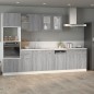 vidaXL Unterschrank mit Schublade Grau Sonoma 80x46x81,5 cm vidaXL Unterschrank mit Schublade Grau Sonoma 80x46x81,5 cm