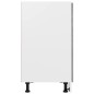 vidaXL Unterschrank mit Schublade Grau Sonoma 80x46x81,5 cm vidaXL Unterschrank mit Schublade Grau Sonoma 80x46x81,5 cm