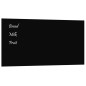 vidaXL Magnettafel Wandmontage Schwarz 80x40 cm Hartglas vidaXL Magnettafel Wandmontage Schwarz 80x40 cm Hartglas