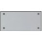 vidaXL Magnettafel Wandmontage Schwarz 80x40 cm Hartglas vidaXL Magnettafel Wandmontage Schwarz 80x40 cm Hartglas