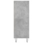 vidaXL Bücherregal Betongrau 69,5x32,5x90 cm Holzwerkstoff vidaXL Bücherregal Betongrau 69,5x32,5x90 cm Holzwerkstoff