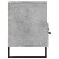 vidaXL TV-Schrank Betongrau 102x36x50 cm Holzwerkstoff vidaXL TV-Schrank Betongrau 102x36x50 cm Holzwerkstoff