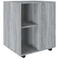 vidaXL Rollschrank Grau Sonoma 60x53x72 cm Holzwerkstoff vidaXL Rollschrank Grau Sonoma 60x53x72 cm Holzwerkstoff
