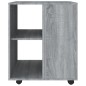 vidaXL Rollschrank Grau Sonoma 60x53x72 cm Holzwerkstoff vidaXL Rollschrank Grau Sonoma 60x53x72 cm Holzwerkstoff