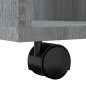 vidaXL Rollschrank Grau Sonoma 60x53x72 cm Holzwerkstoff vidaXL Rollschrank Grau Sonoma 60x53x72 cm Holzwerkstoff