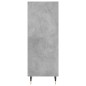 vidaXL Sideboard Betongrau 34,5x32,5x90 cm Holzwerkstoff