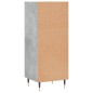 vidaXL Sideboard Betongrau 34,5x32,5x90 cm Holzwerkstoff