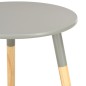 vidaXL Beistelltische 2 Stk. Grau Kiefer Massivholz vidaXL Beistelltische 2 Stk. Grau Kiefer Massivholz