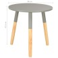 vidaXL Beistelltische 2 Stk. Grau Kiefer Massivholz vidaXL Beistelltische 2 Stk. Grau Kiefer Massivholz