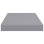 vidaXL Schwebende Wandregale 4 Stk. Grau 50x23x3,8cm MDF vidaXL Schwebende Wandregale 4 Stk. Grau 50x23x3,8cm MDF