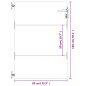 vidaXL Gartentor 85x150 cm Cortenstahl vidaXL Gartentor 85x150 cm Cortenstahl