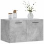 vidaXL Wandschrank Betongrau 60x36,5x35 cm Holzwerkstoff vidaXL Wandschrank Betongrau 60x36,5x35 cm Holzwerkstoff