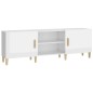 vidaXL TV-Schrank Hochglanz-Weiß 150x30x50 cm Holzwerkstoff vidaXL TV-Schrank Hochglanz-Weiß 150x30x50 cm Holzwerkstoff