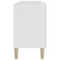 vidaXL TV-Schrank Hochglanz-Weiß 150x30x50 cm Holzwerkstoff vidaXL TV-Schrank Hochglanz-Weiß 150x30x50 cm Holzwerkstoff