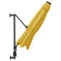 vidaXL Wand-Sonnenschirm mit LEDs Gelb 290 cm vidaXL Wand-Sonnenschirm mit LEDs Gelb 290 cm