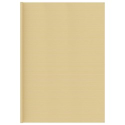 vidaXL Zeltteppich 400x400 cm Beige