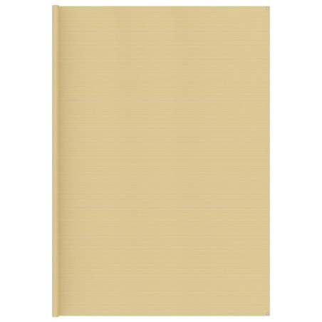 vidaXL Zeltteppich 400x400 cm Beige