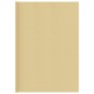 vidaXL Zeltteppich 400x400 cm Beige vidaXL Zeltteppich 400x400 cm Beige