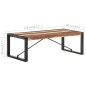 vidaXL Couchtisch 120x60x40 cm Massivholz mit Palisander-Finish vidaXL Couchtisch 120x60x40 cm Massivholz mit Palisander-Finish
