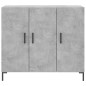 vidaXL Sideboard Betongrau 90x34x80 cm Holzwerkstoff vidaXL Sideboard Betongrau 90x34x80 cm Holzwerkstoff