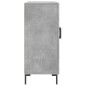 vidaXL Sideboard Betongrau 90x34x80 cm Holzwerkstoff vidaXL Sideboard Betongrau 90x34x80 cm Holzwerkstoff