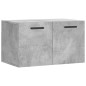 vidaXL Wandschrank Betongrau 60x36,5x35 cm Holzwerkstoff vidaXL Wandschrank Betongrau 60x36,5x35 cm Holzwerkstoff